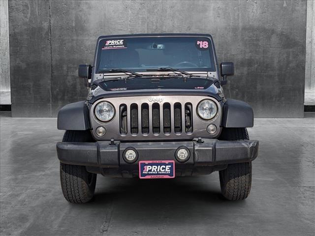 used 2018 Jeep Wrangler JK Unlimited car, priced at $22,591