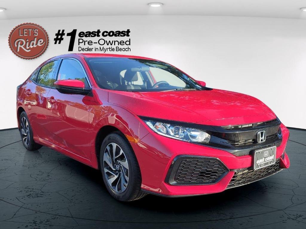 used 2017 Honda Civic car, priced at $18,500