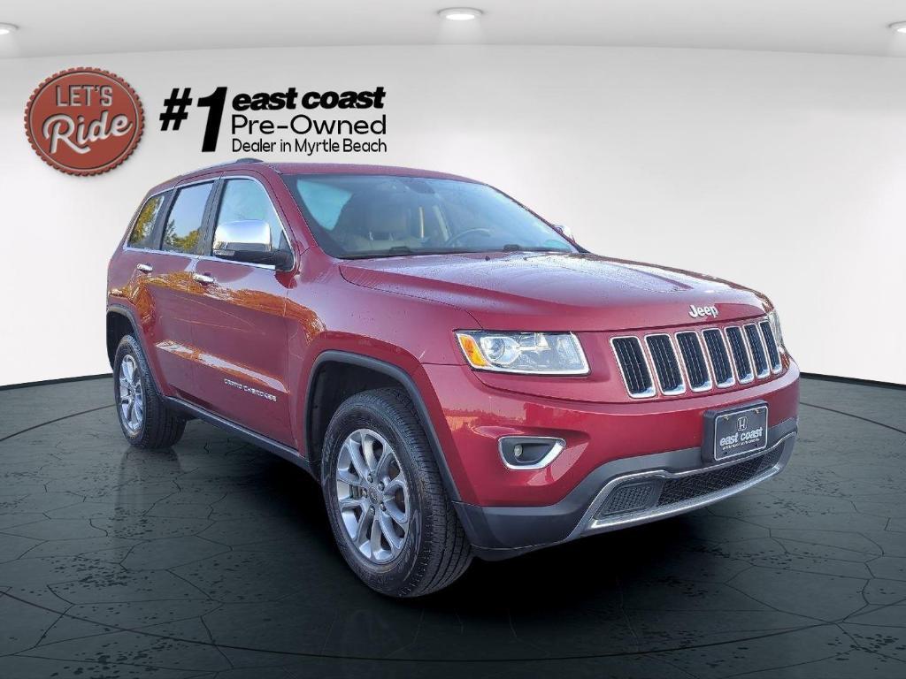 used 2015 Jeep Grand Cherokee car, priced at $16,873