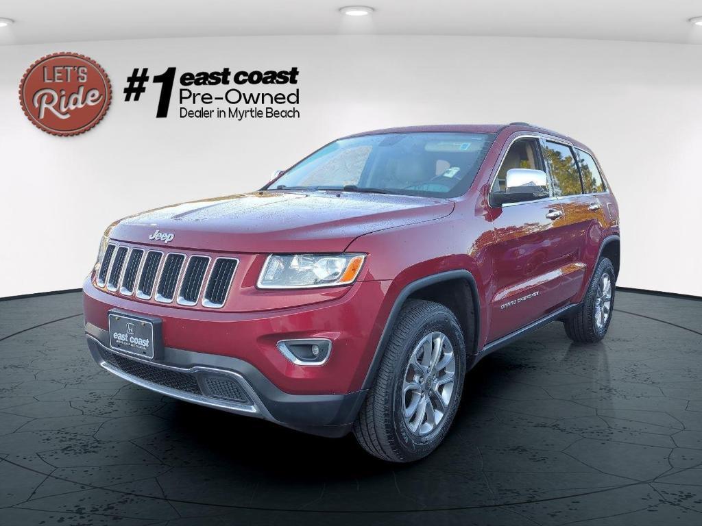 used 2015 Jeep Grand Cherokee car, priced at $16,873