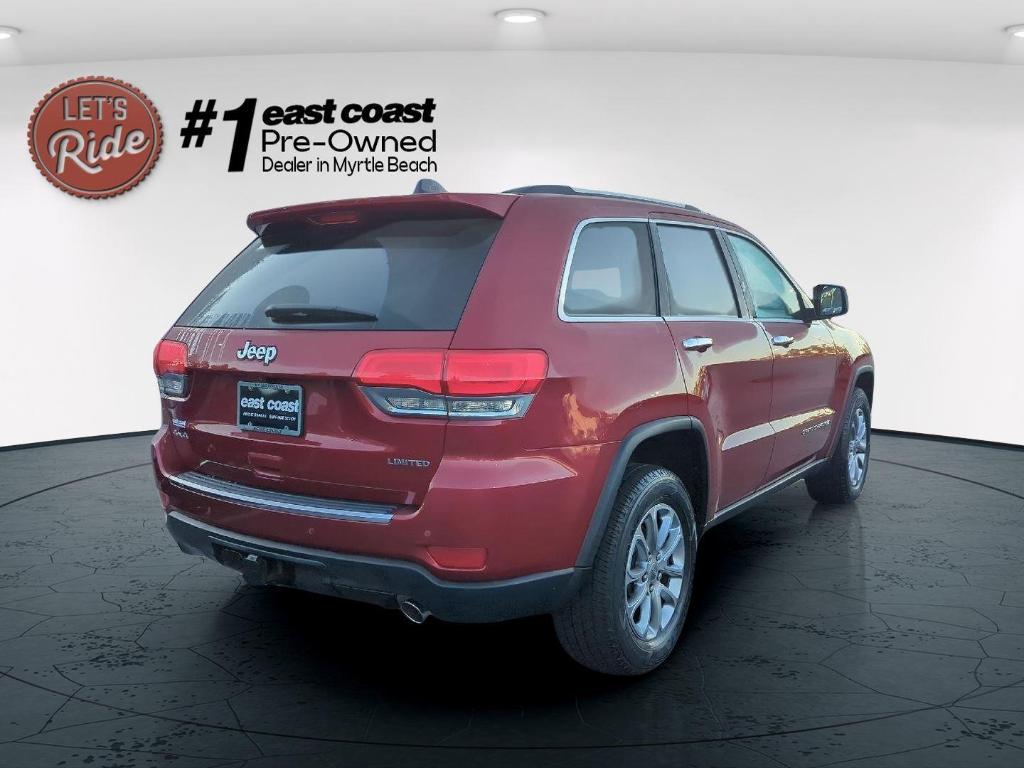 used 2015 Jeep Grand Cherokee car, priced at $16,873