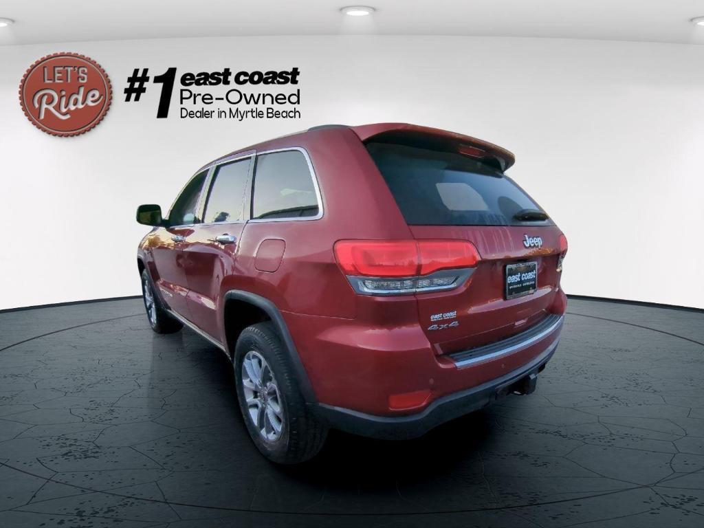 used 2015 Jeep Grand Cherokee car, priced at $16,873