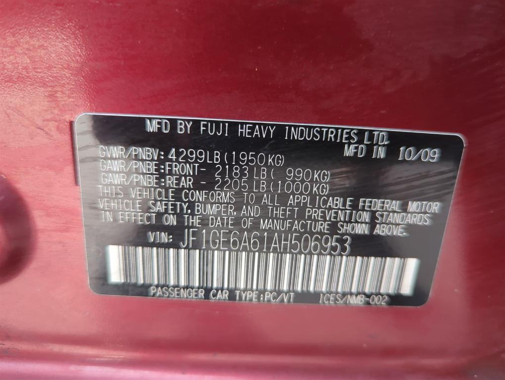 used 2010 Subaru Impreza car, priced at $8,969