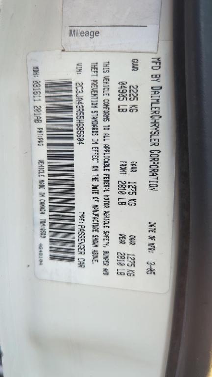 used 2005 Chrysler 300 car, priced at $6,000