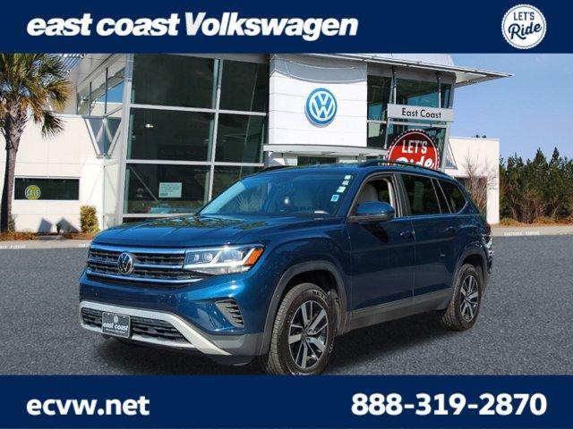 used 2021 Volkswagen Atlas car, priced at $26,739