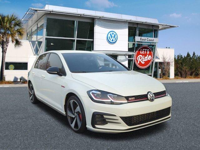 used 2021 Volkswagen Golf GTI car, priced at $24,789