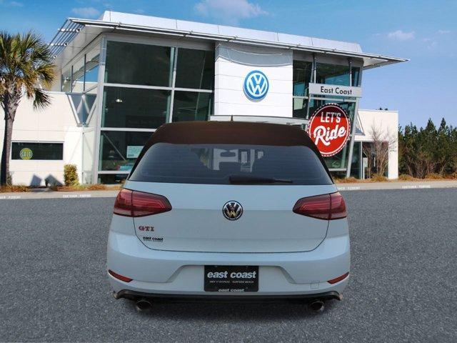 used 2021 Volkswagen Golf GTI car, priced at $24,789