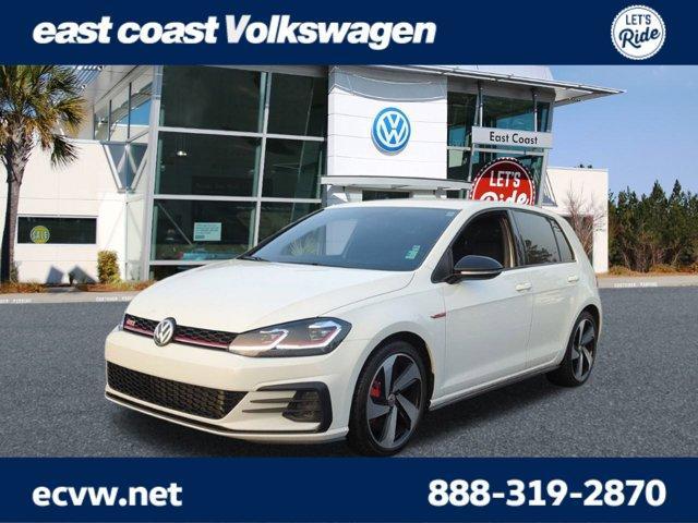 used 2021 Volkswagen Golf GTI car, priced at $24,789