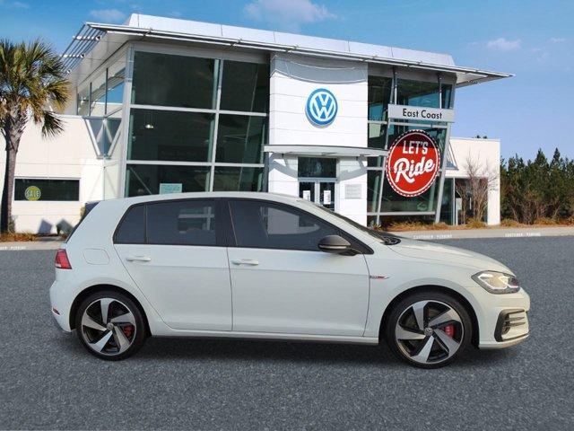 used 2021 Volkswagen Golf GTI car, priced at $24,789