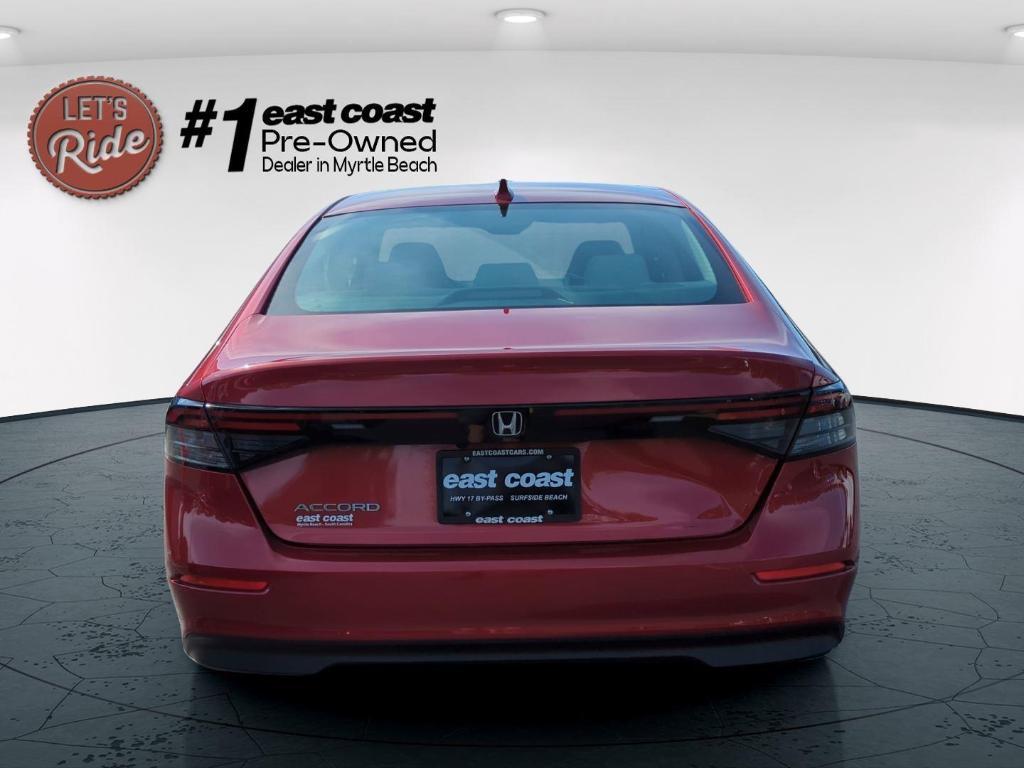 used 2023 Honda Accord car, priced at $27,500