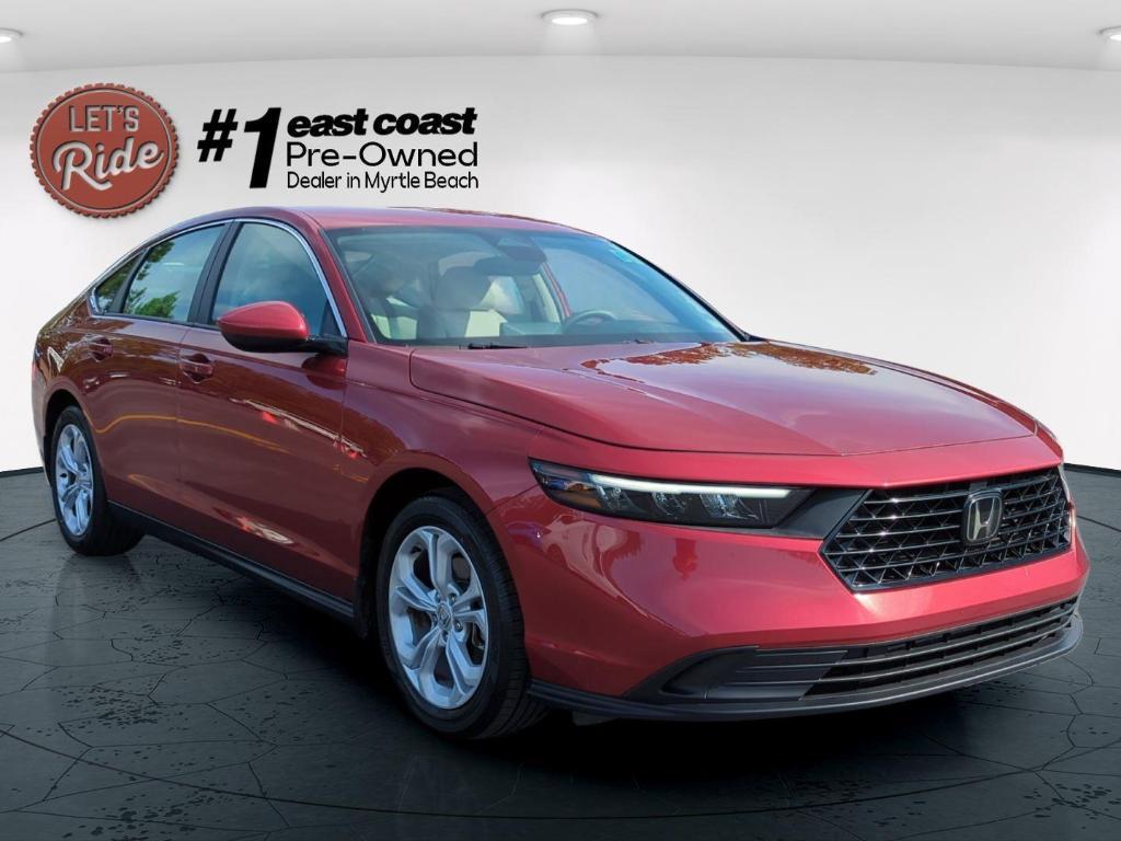 used 2023 Honda Accord car, priced at $27,500