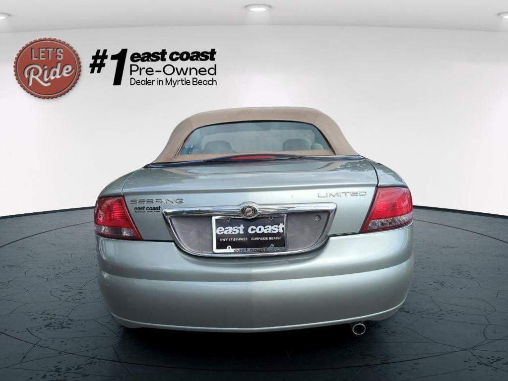 used 2004 Chrysler Sebring car, priced at $6,000