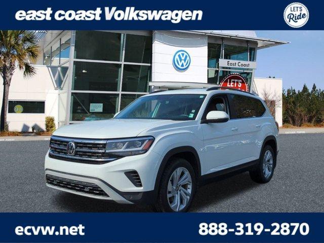 used 2021 Volkswagen Atlas car, priced at $25,463