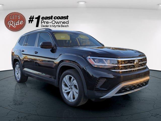 used 2021 Volkswagen Atlas car, priced at $30,000