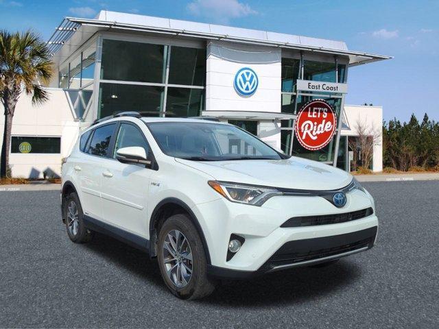 used 2018 Toyota RAV4 Hybrid car, priced at $24,877