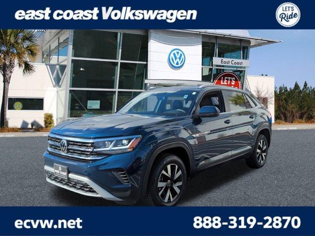 used 2021 Volkswagen Atlas Cross Sport car, priced at $29,291