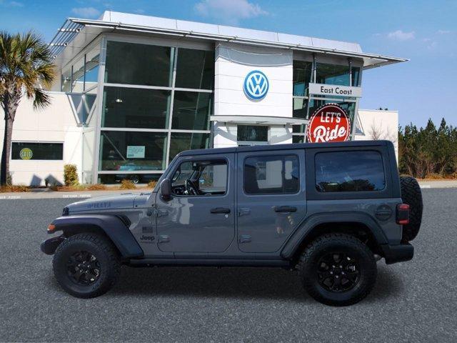 used 2021 Jeep Wrangler Unlimited car, priced at $32,519