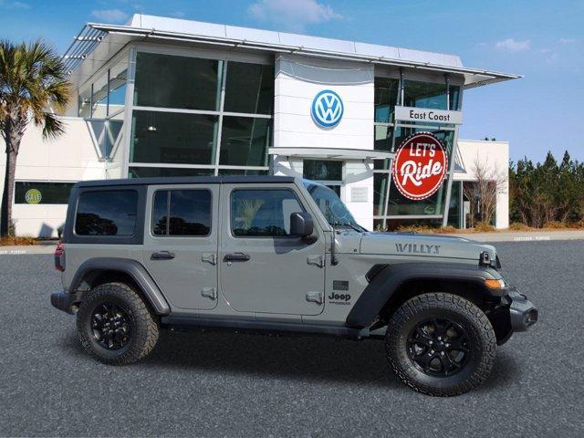 used 2021 Jeep Wrangler Unlimited car, priced at $32,519