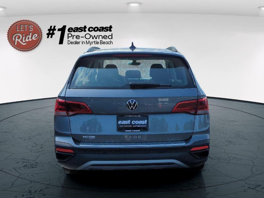 used 2023 Volkswagen Taos car, priced at $26,000