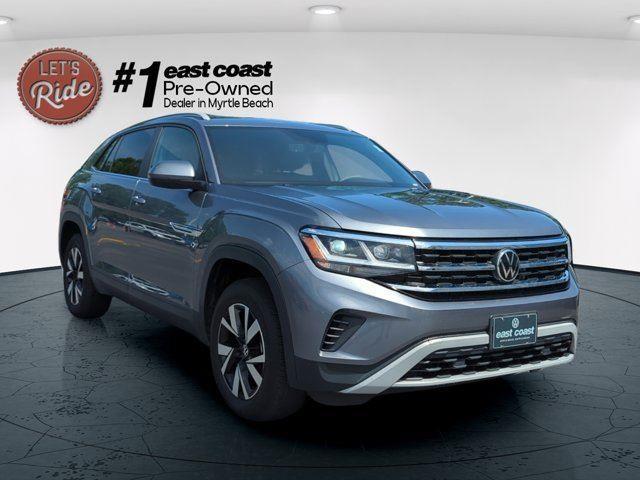 used 2022 Volkswagen Atlas Cross Sport car, priced at $29,876