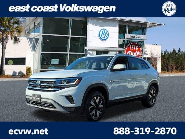 used 2021 Volkswagen Atlas Cross Sport car, priced at $31,563