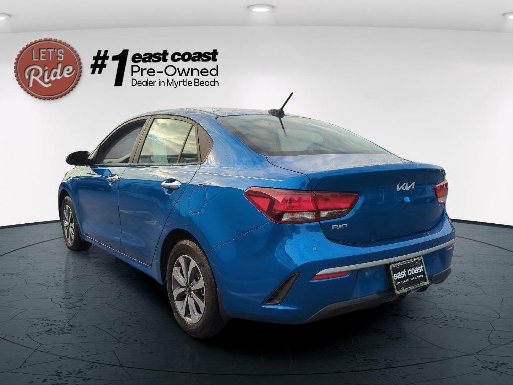 used 2022 Kia Rio car, priced at $17,000