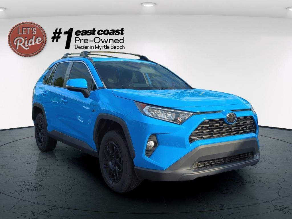 used 2019 Toyota RAV4 car, priced at $22,500