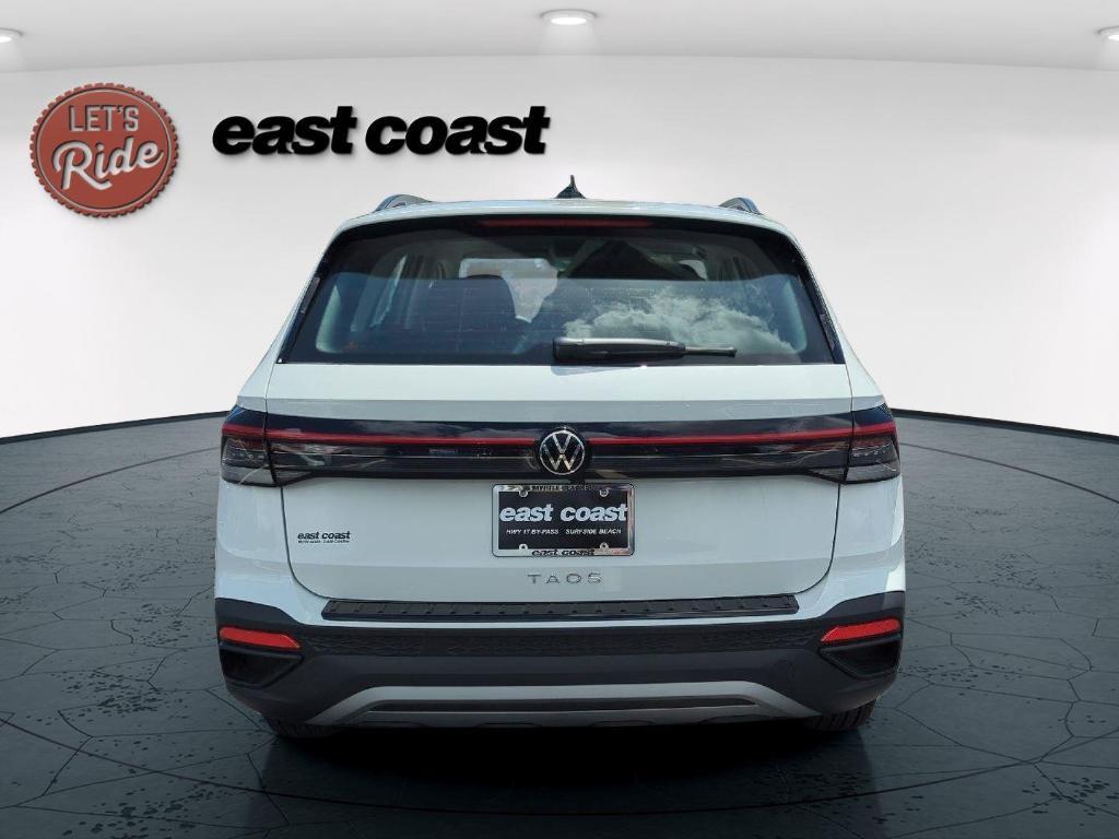 new 2025 Volkswagen Taos car, priced at $26,188