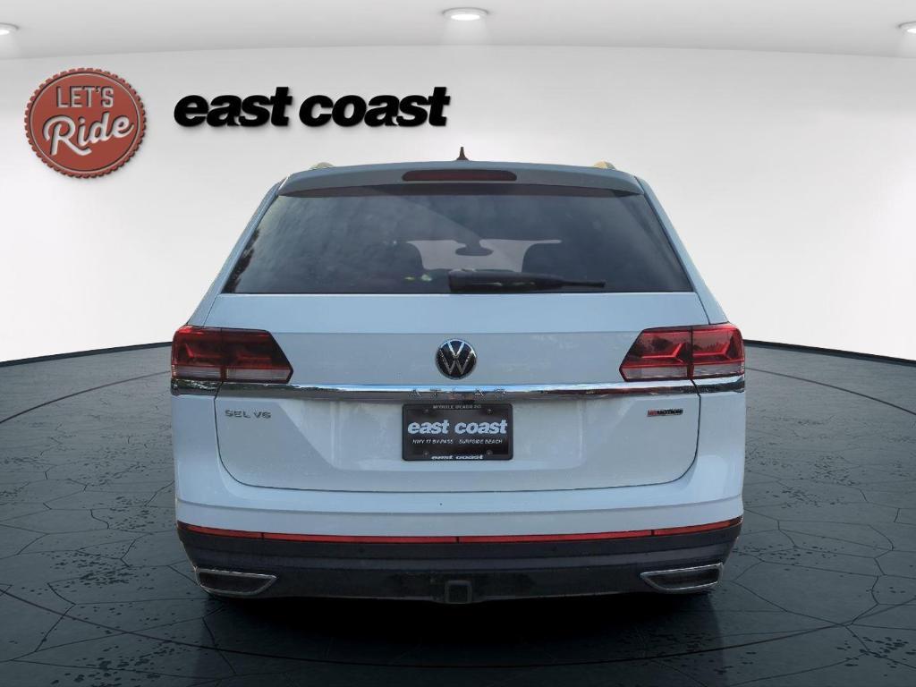 used 2021 Volkswagen Atlas car, priced at $32,000