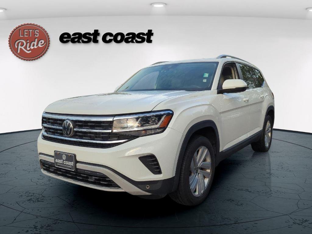 used 2021 Volkswagen Atlas car, priced at $32,000
