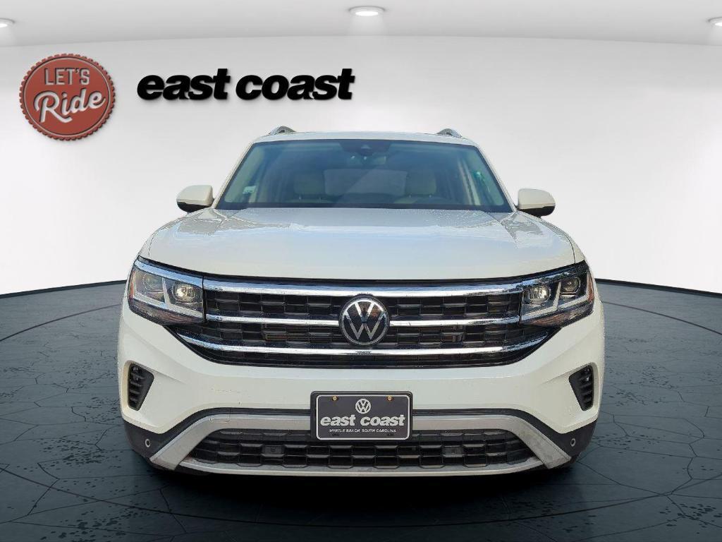 used 2021 Volkswagen Atlas car, priced at $32,000