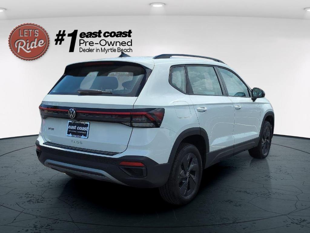 new 2025 Volkswagen Taos car, priced at $26,082