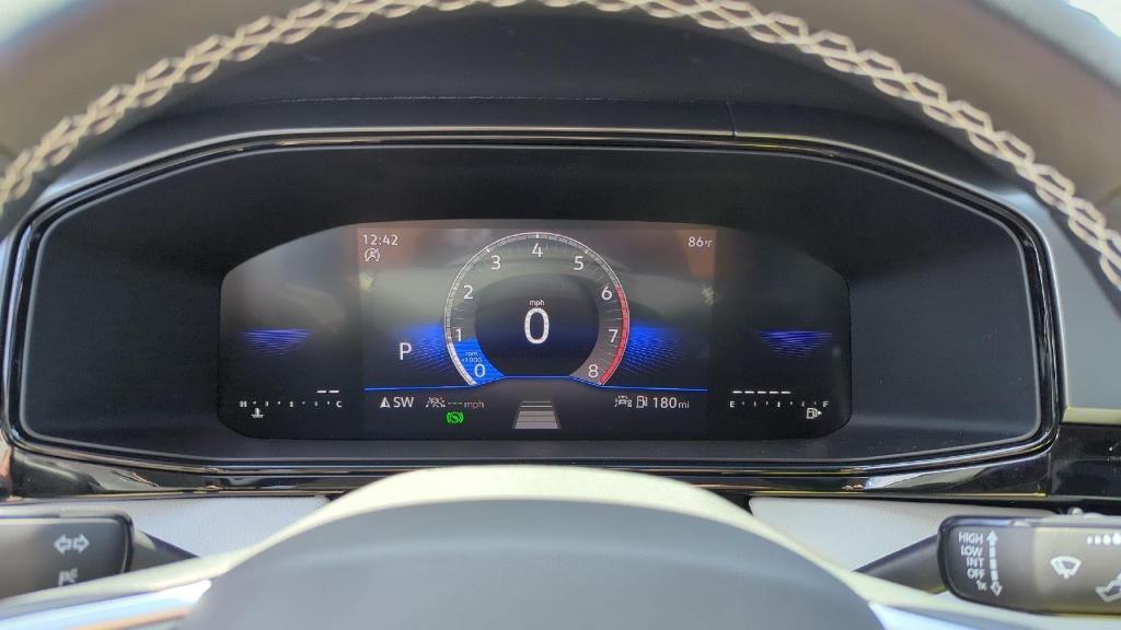 new 2025 Volkswagen Taos car, priced at $26,021
