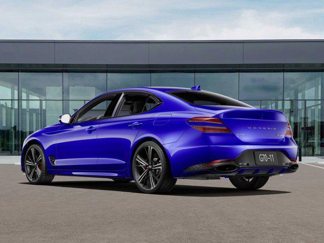 new 2025 Genesis G70 car, priced at $58,055