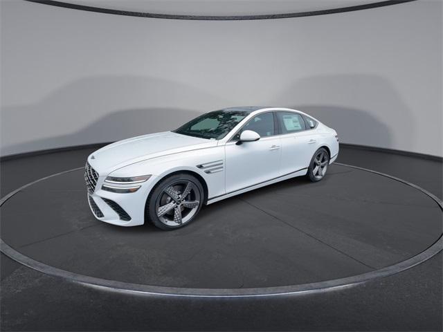 new 2025 Genesis G80 car, priced at $75,284