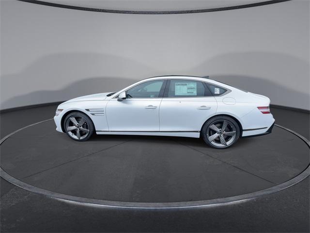 new 2025 Genesis G80 car, priced at $75,284