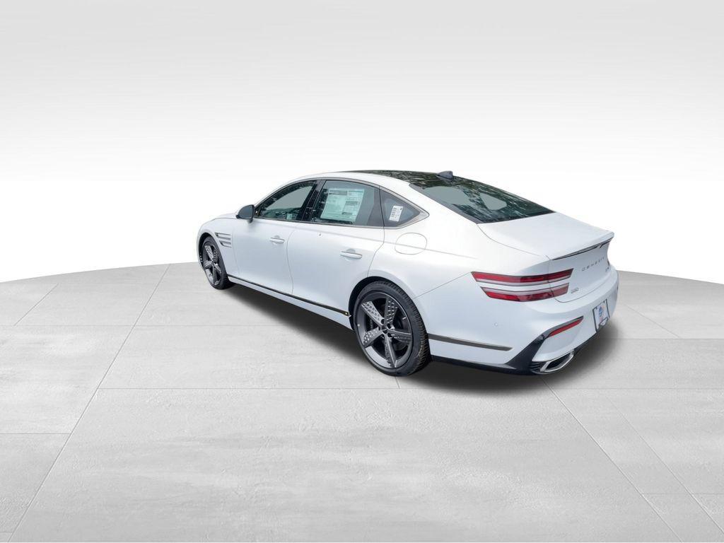 new 2025 Genesis G80 car, priced at $69,484