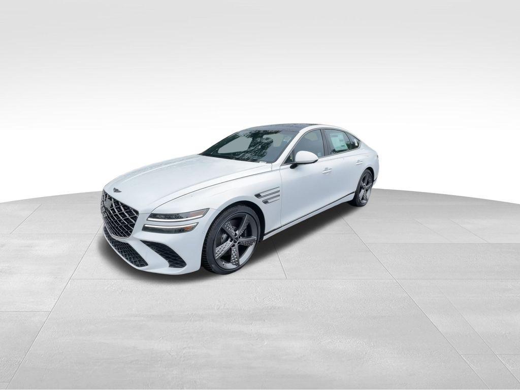 new 2025 Genesis G80 car, priced at $69,484