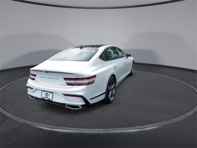 new 2025 Genesis G80 car, priced at $75,284