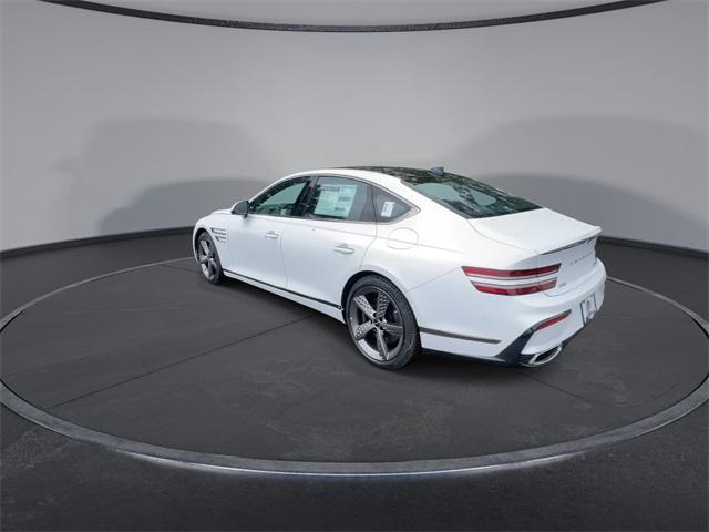 new 2025 Genesis G80 car, priced at $75,284
