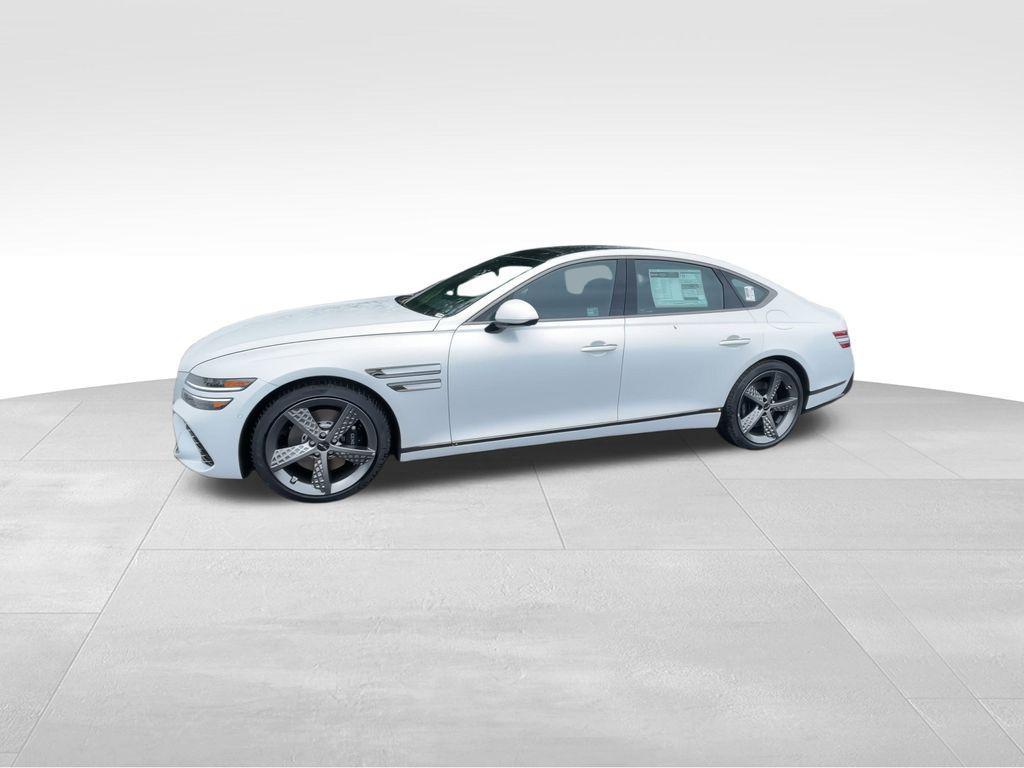 new 2025 Genesis G80 car, priced at $69,484