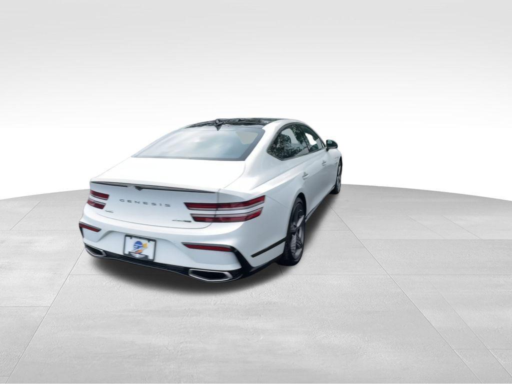 new 2025 Genesis G80 car, priced at $69,484