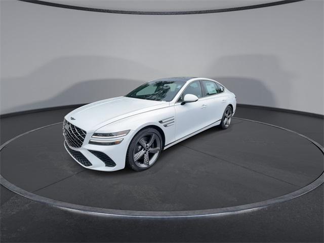 new 2025 Genesis G80 car, priced at $75,284