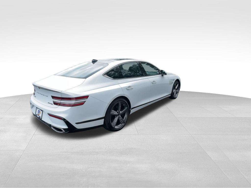 new 2025 Genesis G80 car, priced at $69,484