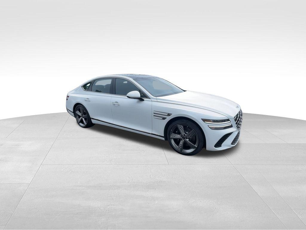 new 2025 Genesis G80 car, priced at $69,484