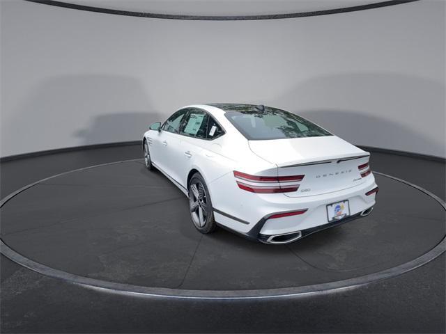 new 2025 Genesis G80 car, priced at $75,284