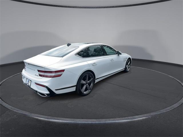new 2025 Genesis G80 car, priced at $75,284