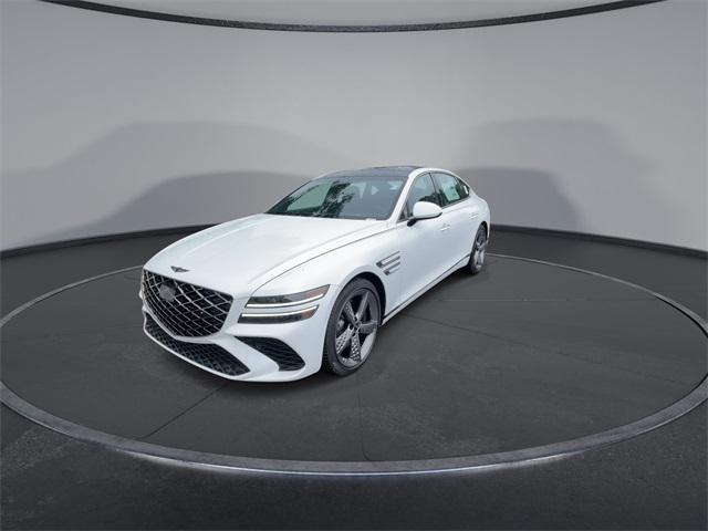 new 2025 Genesis G80 car, priced at $75,284