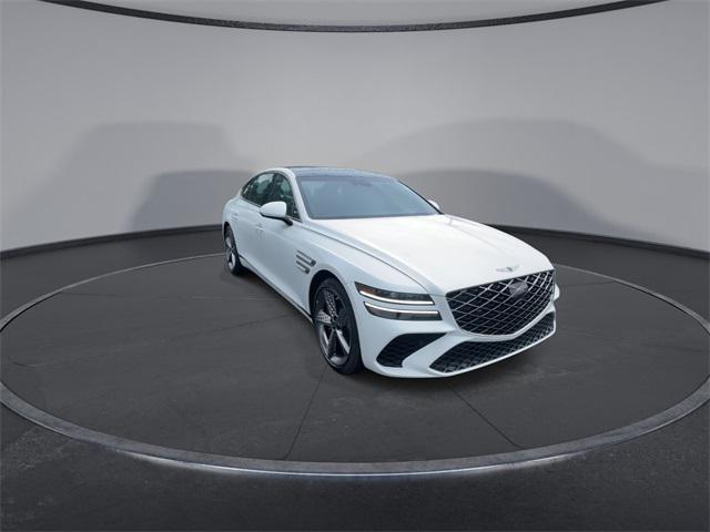 new 2025 Genesis G80 car, priced at $75,284