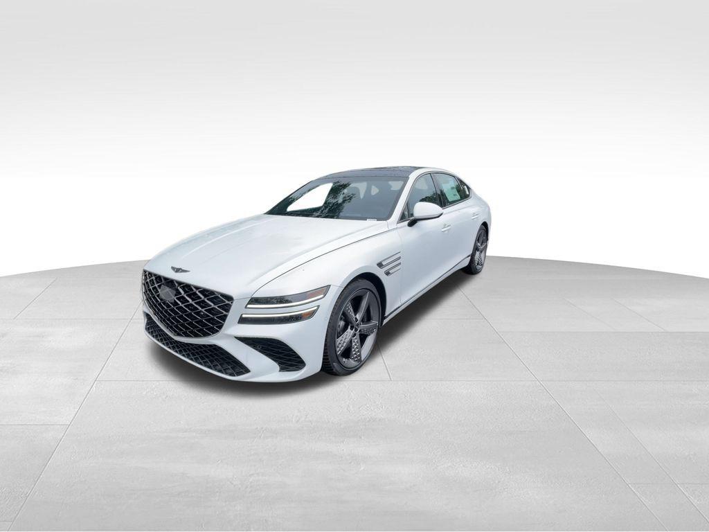new 2025 Genesis G80 car, priced at $69,484